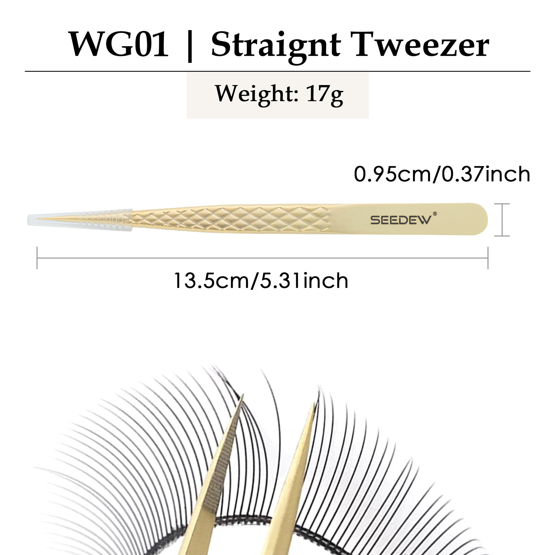 PRO-Tweezers for Eyelash Extensions Artist