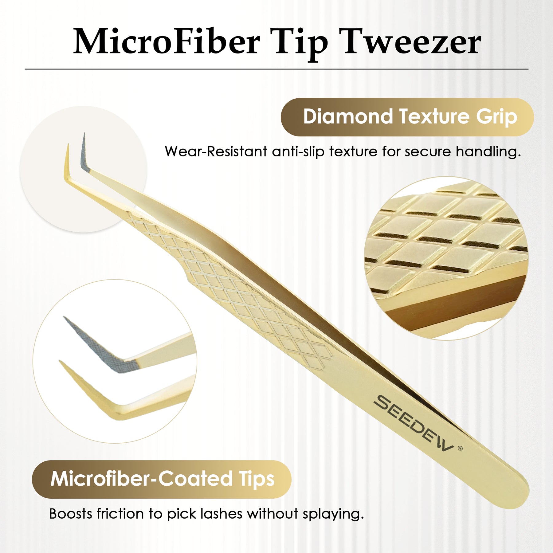 PRO-Tweezers for Eyelash Extensions Artist