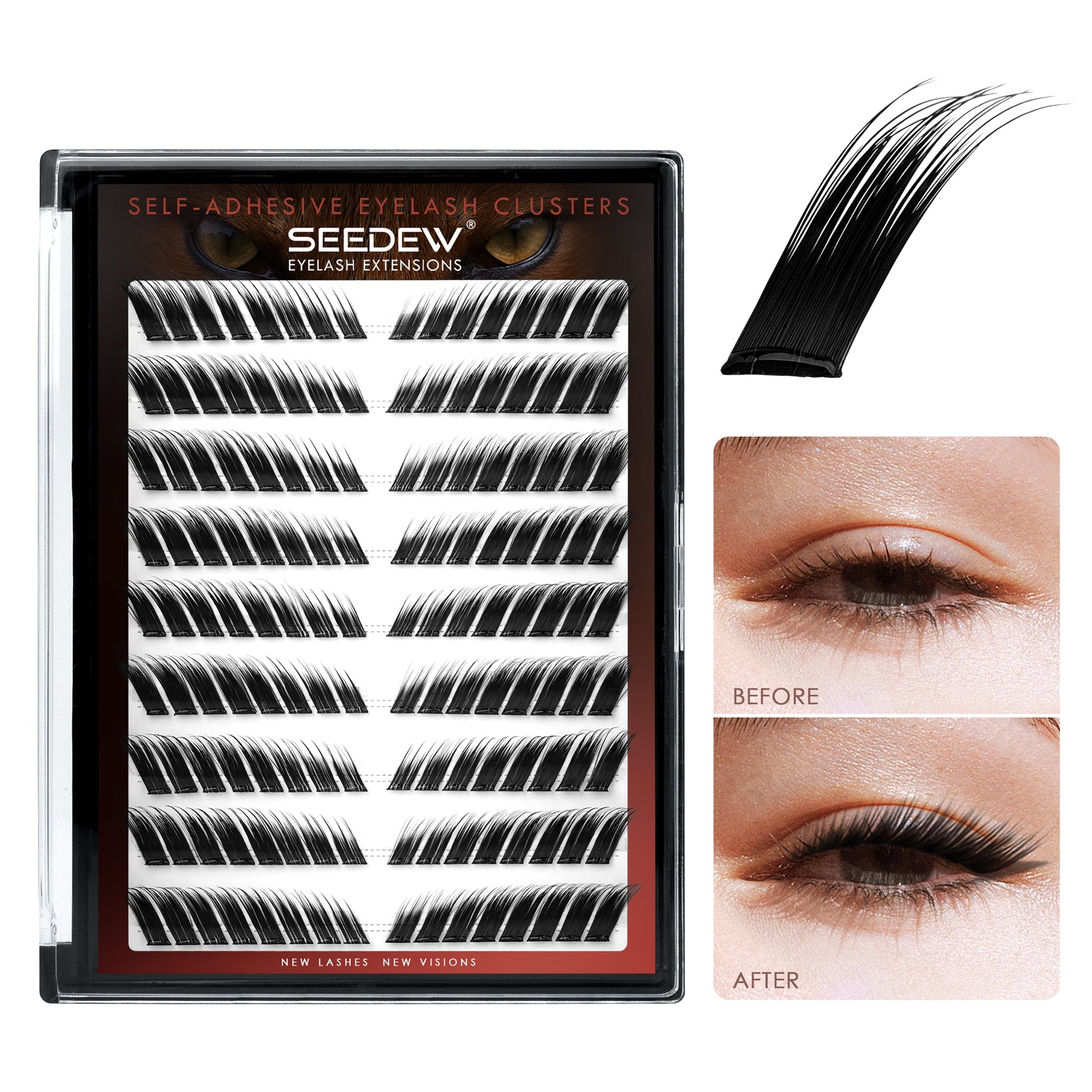 Pop-On Eyelashes - Fox Fairy FOX01