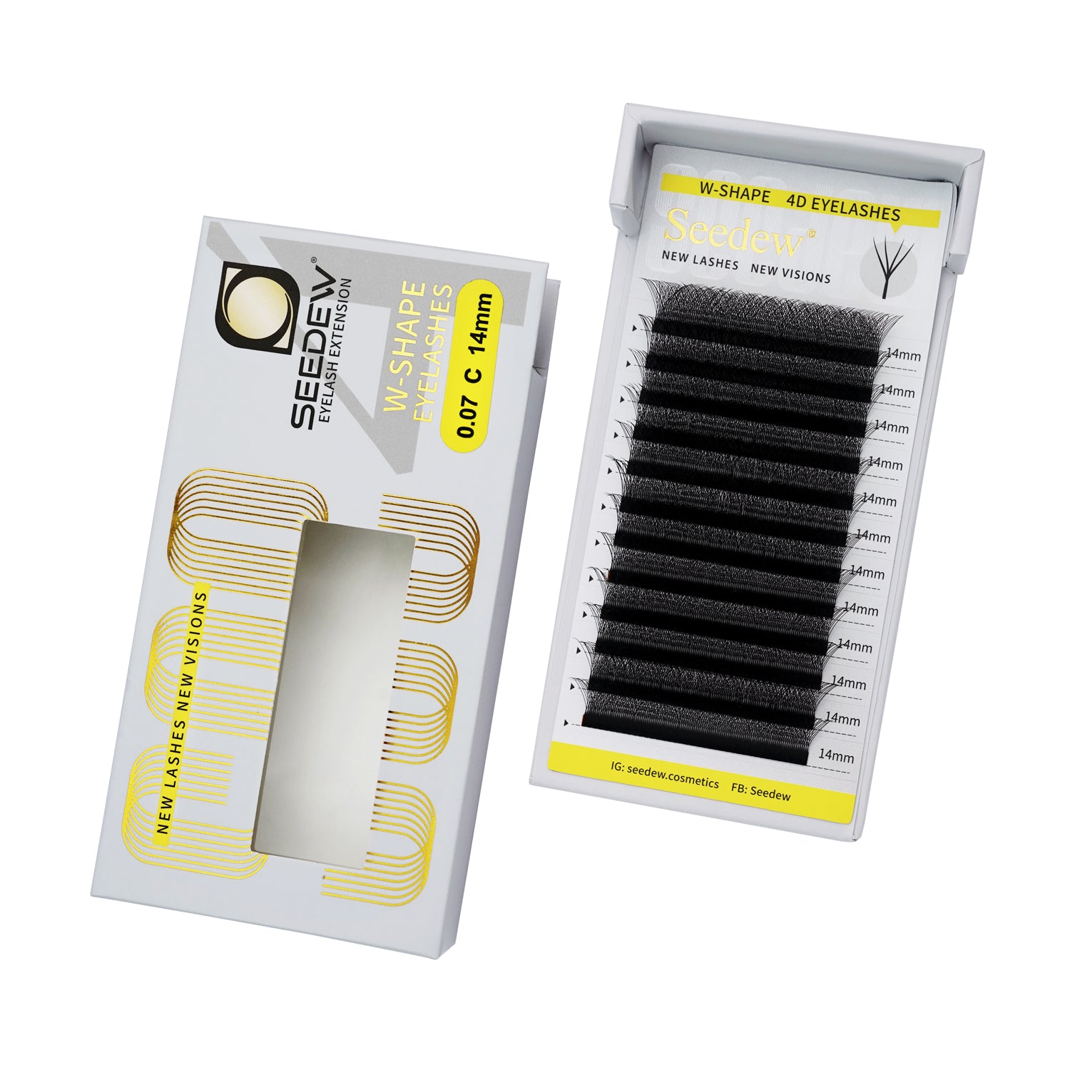 W Shape 4D Premade Fans Eyelash Extensions