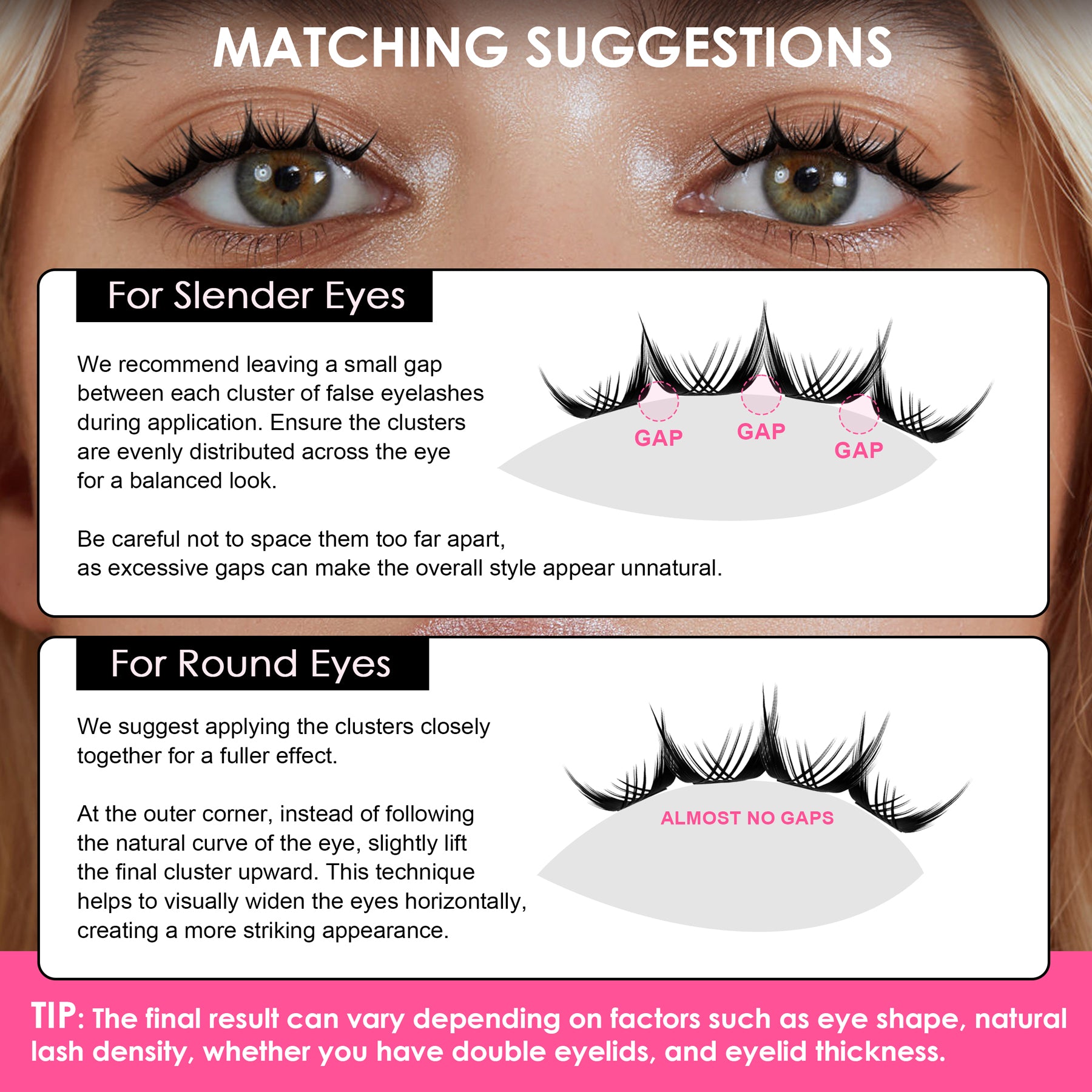 Pop-On Eyelashes - Cat Mist