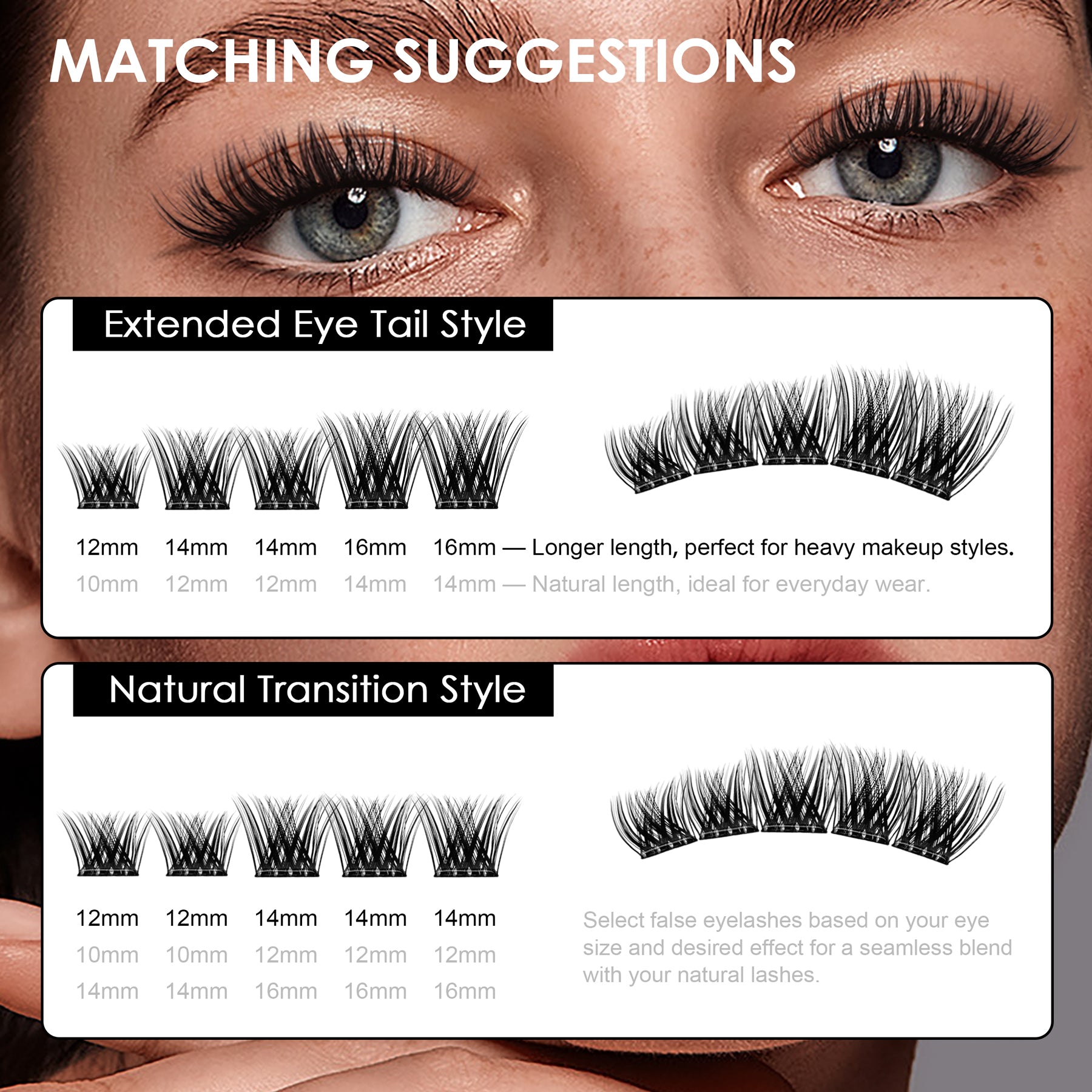 Pop-On Eyelashes - Bloom Dream NM01