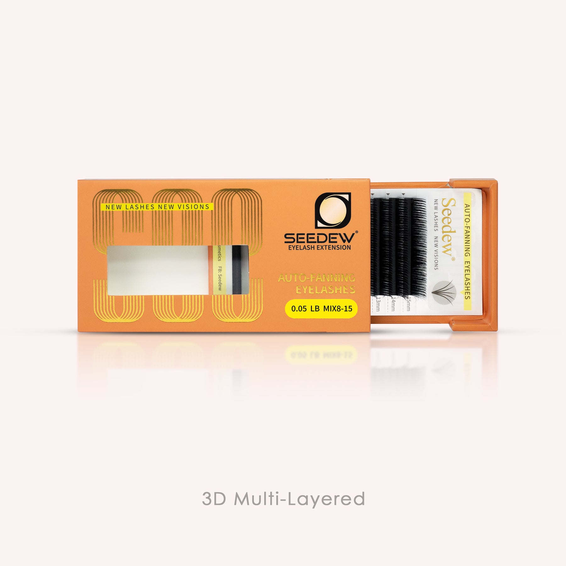 3D Multi-Layered Fans Eyelash Extensions