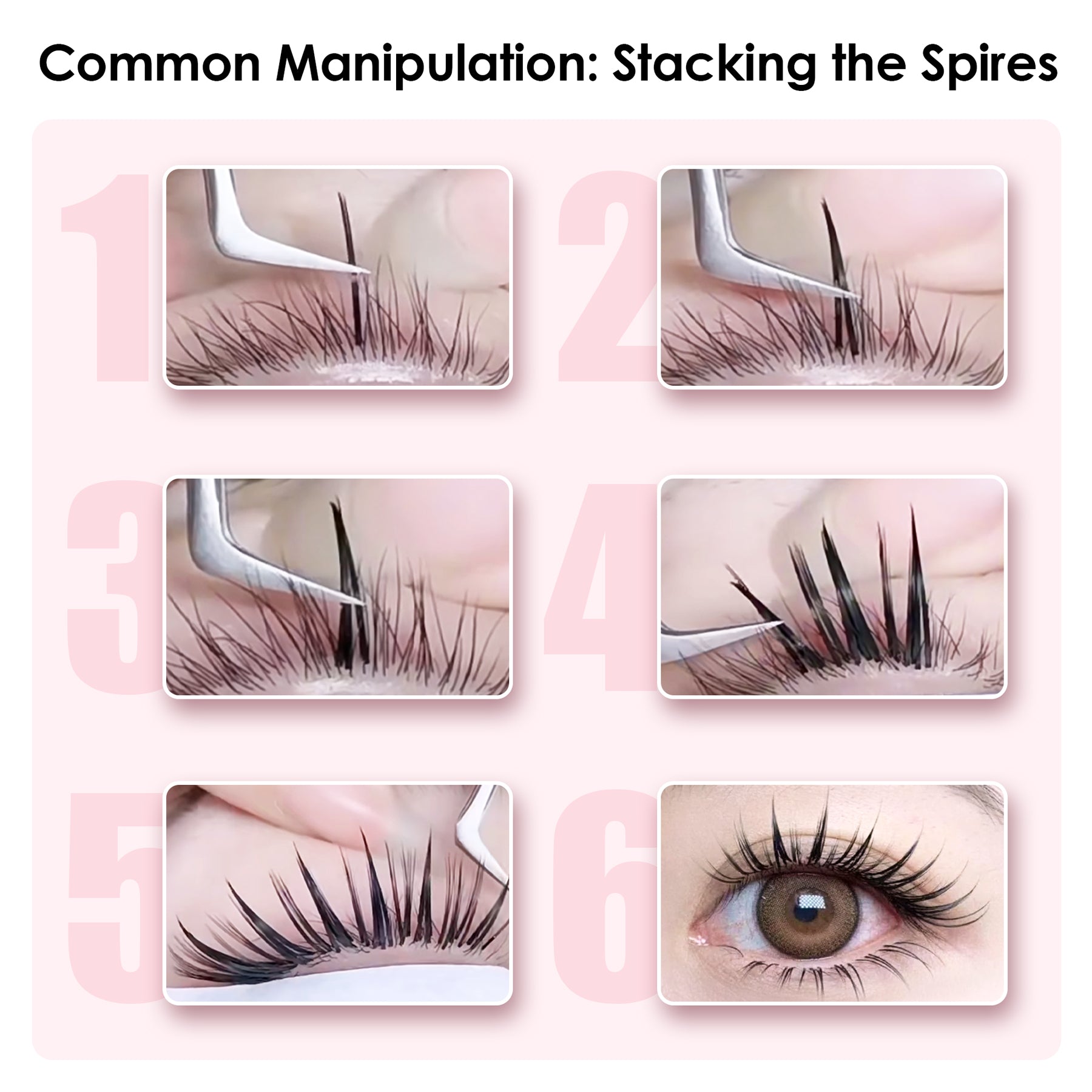 Extensions de cils classiques de 0,15 mm