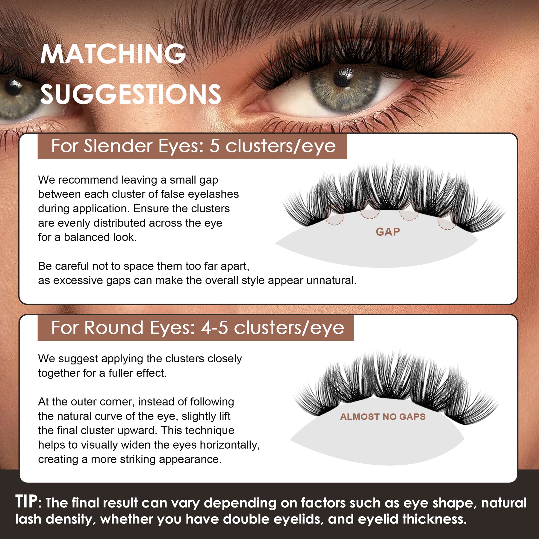 Pop-On Eyelashes - Doll Eye NM03
