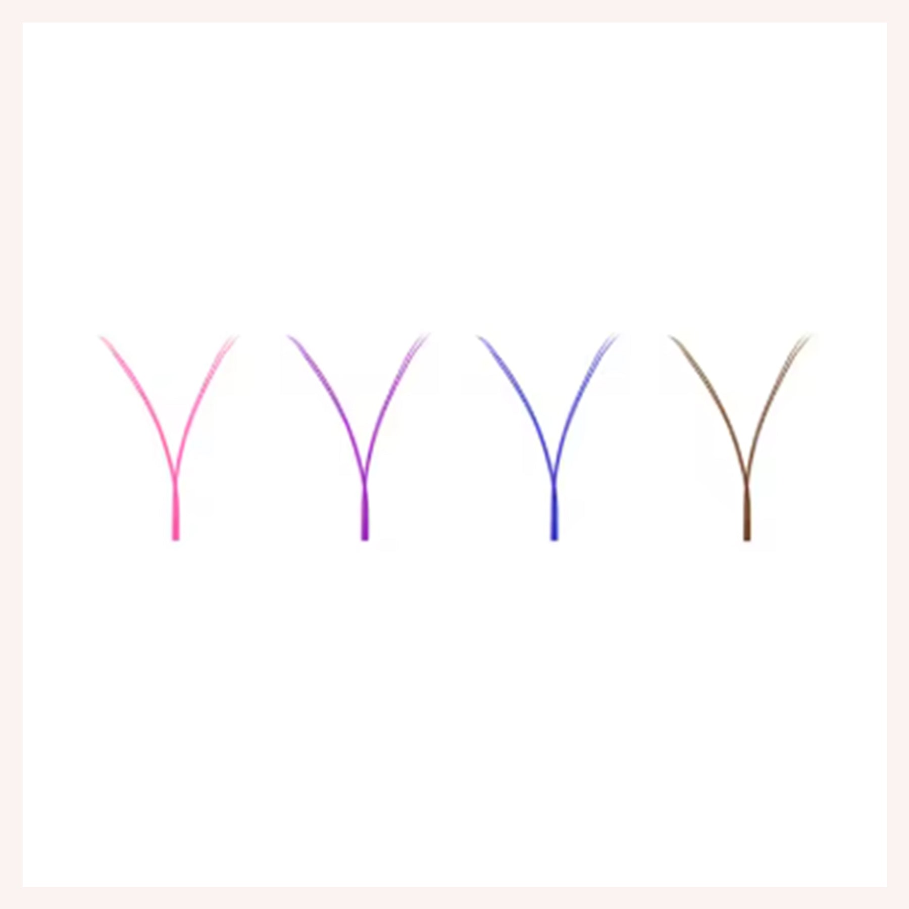 0.07mm Colored YY Eyelash Extensions