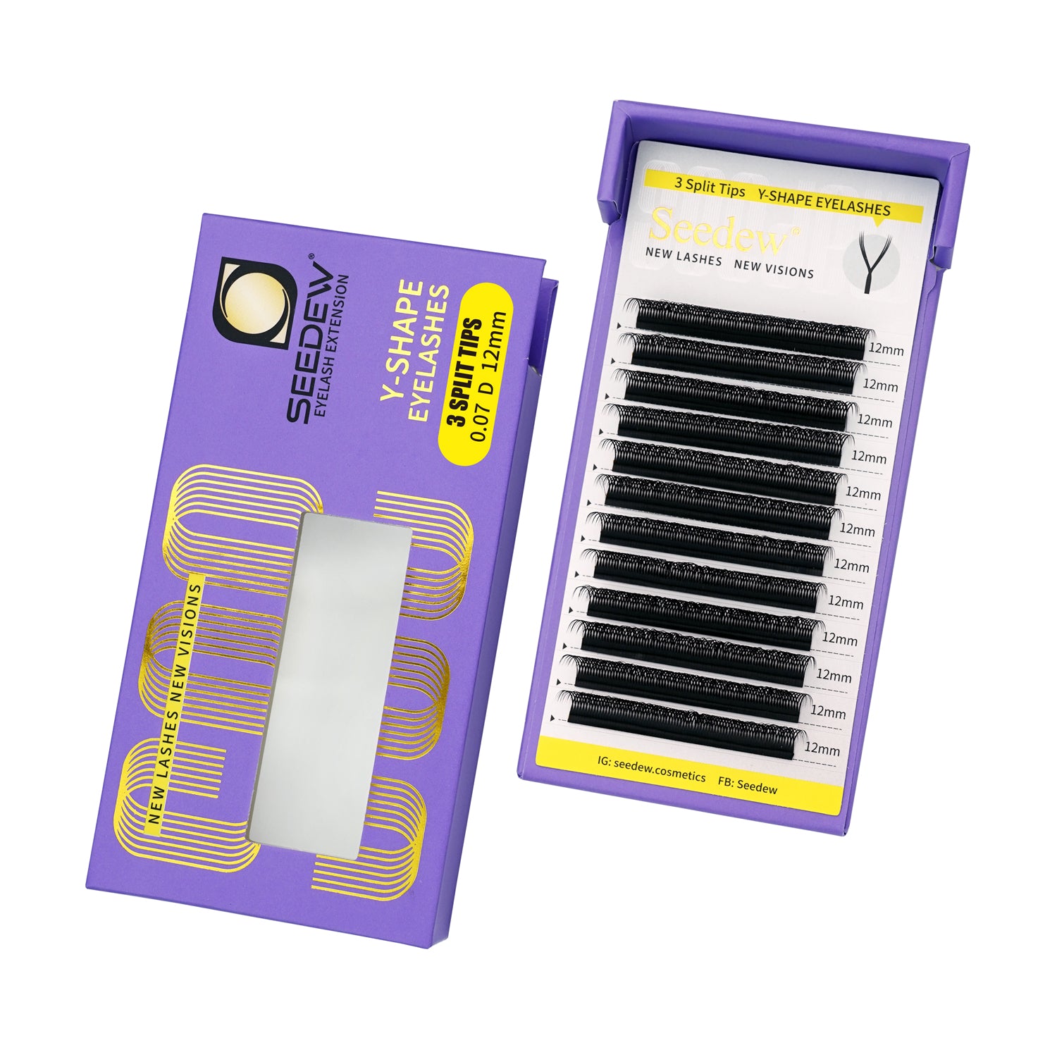 Three Split Tips YY Eyelash Extensions