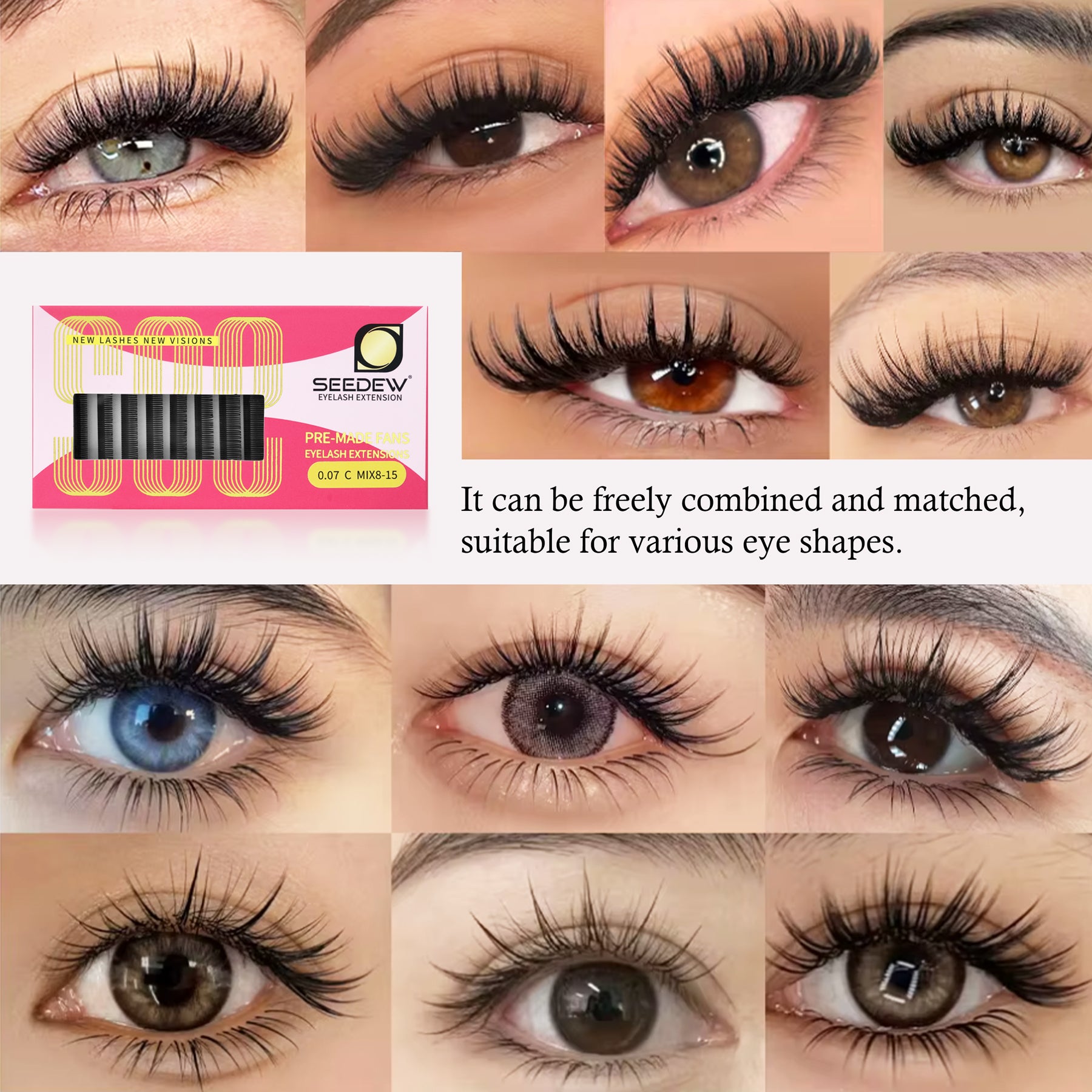 5D Flower Fairy Eyelash Extensions