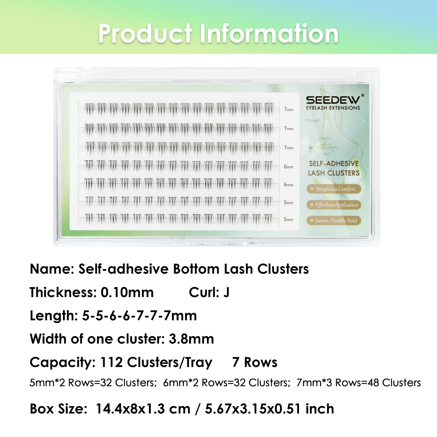 Pop-On Eyelashes - Bottom Lashes Natural Style