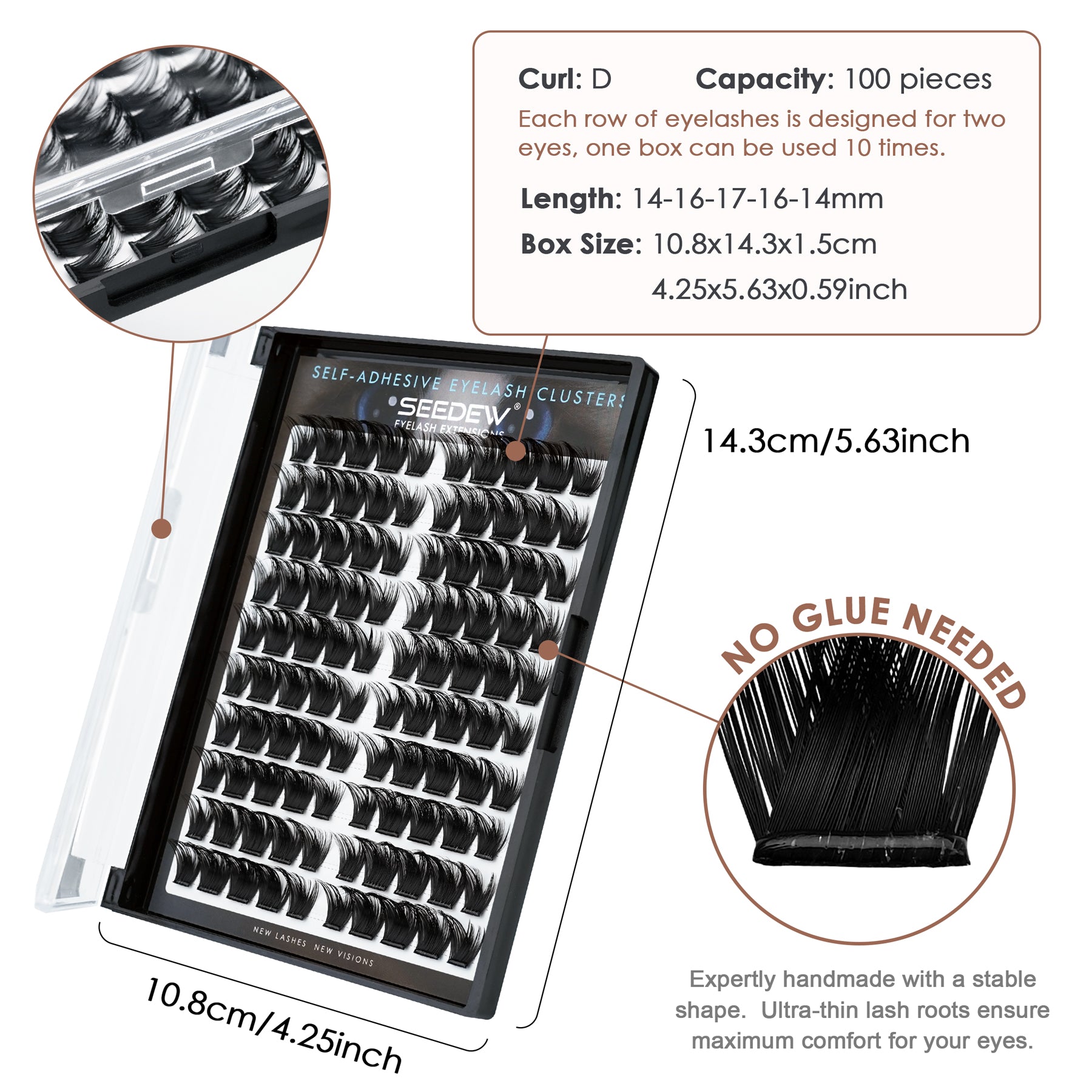 Pop-On Eyelashes - Doll Eye