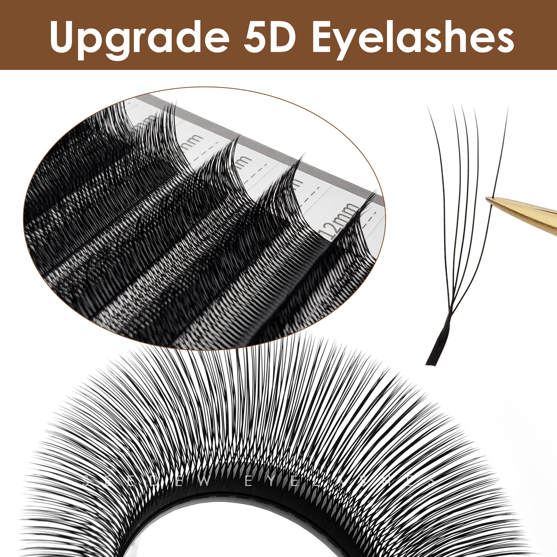U-Shape 5D Eyelash Extensions