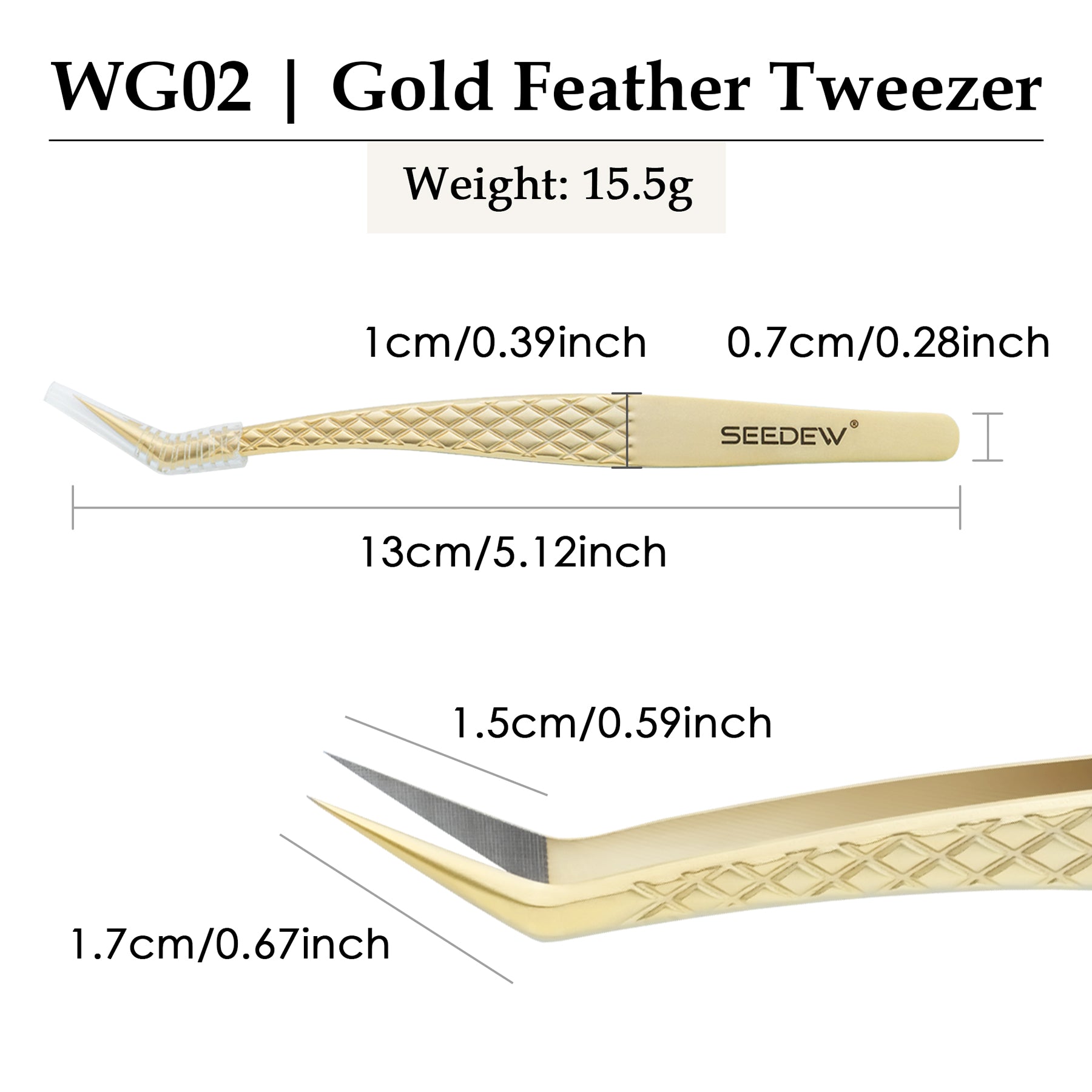 PRO-Tweezers for Eyelash Extensions Artist