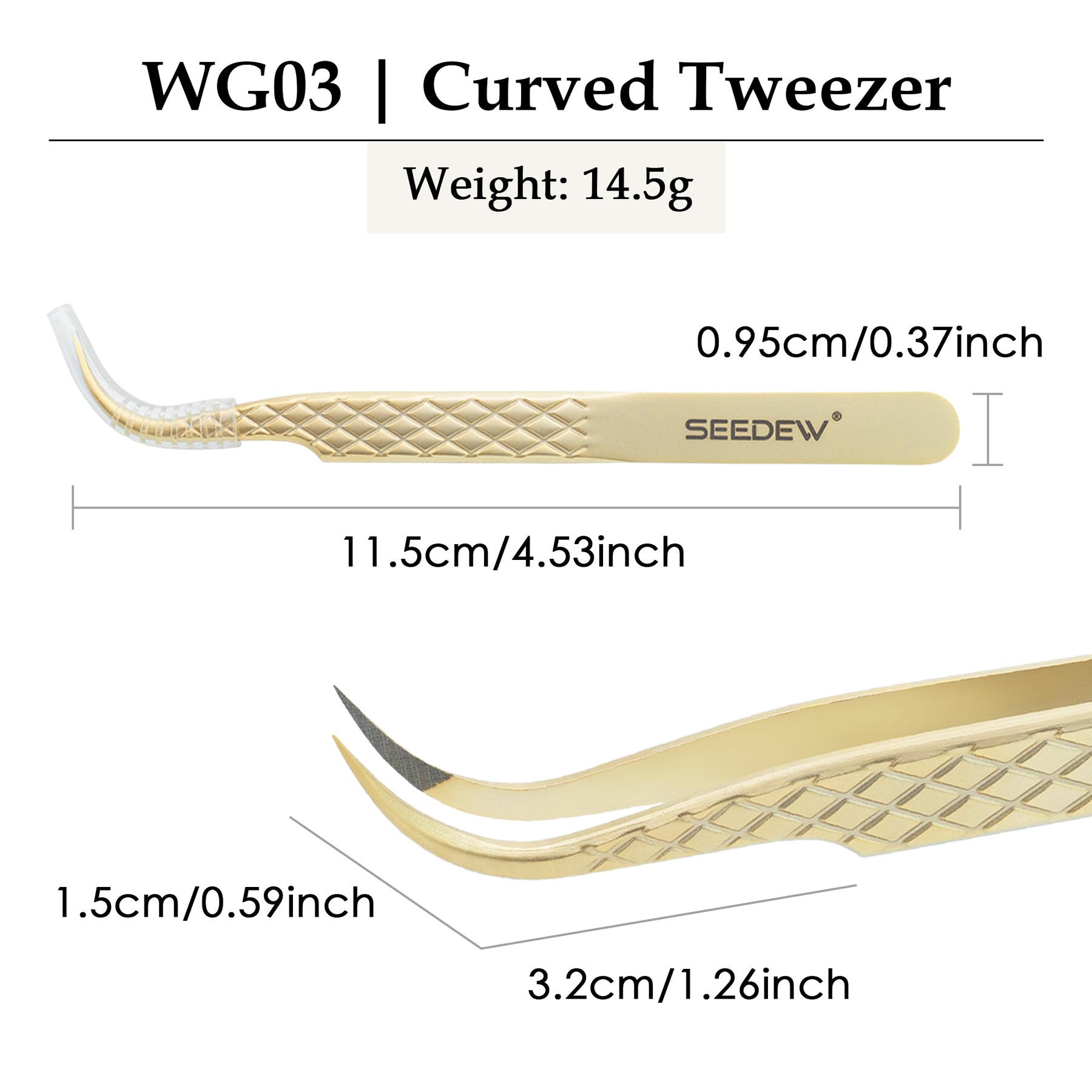 PRO-Tweezers for Eyelash Extensions Artist