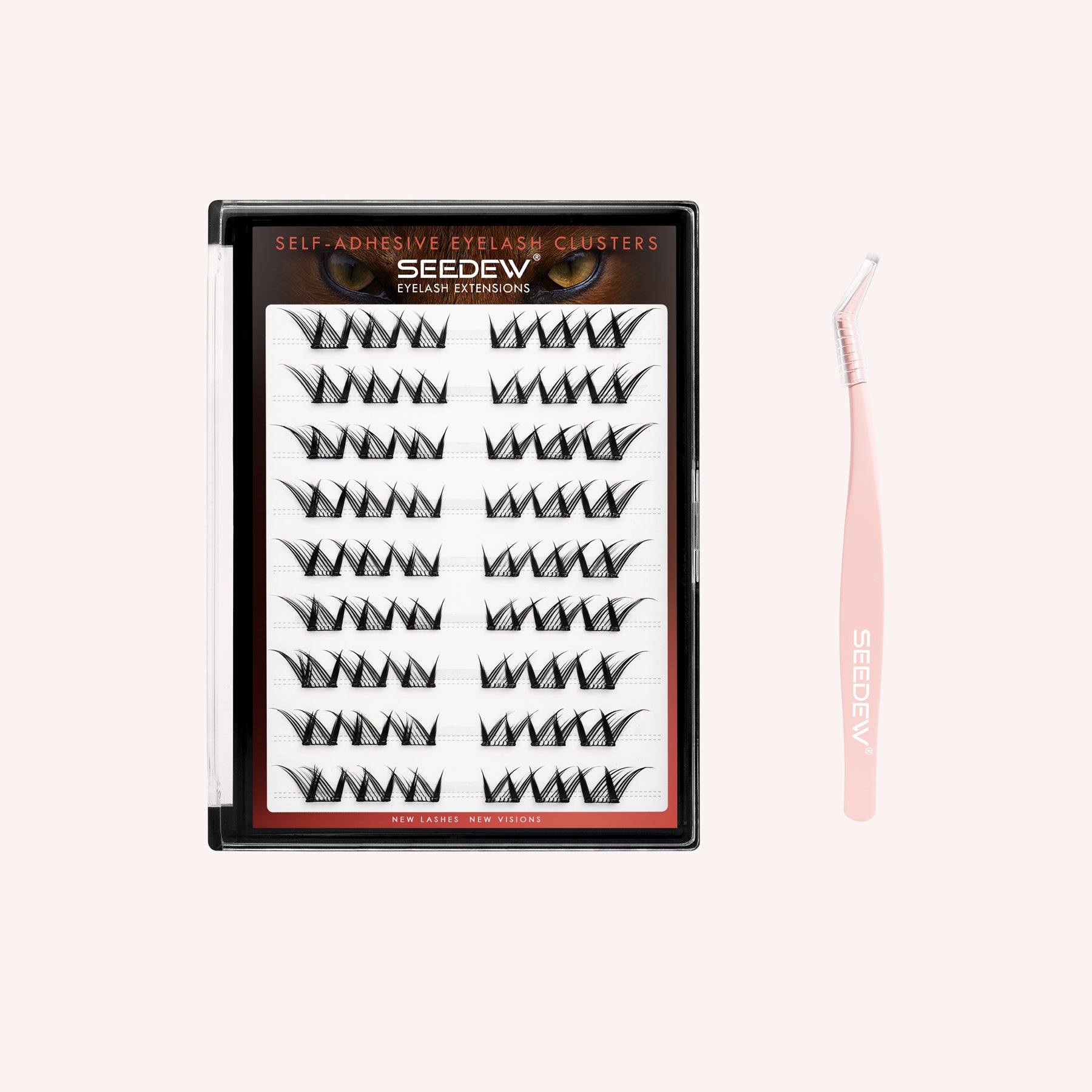 Cils à clipser – Style Fox Eye