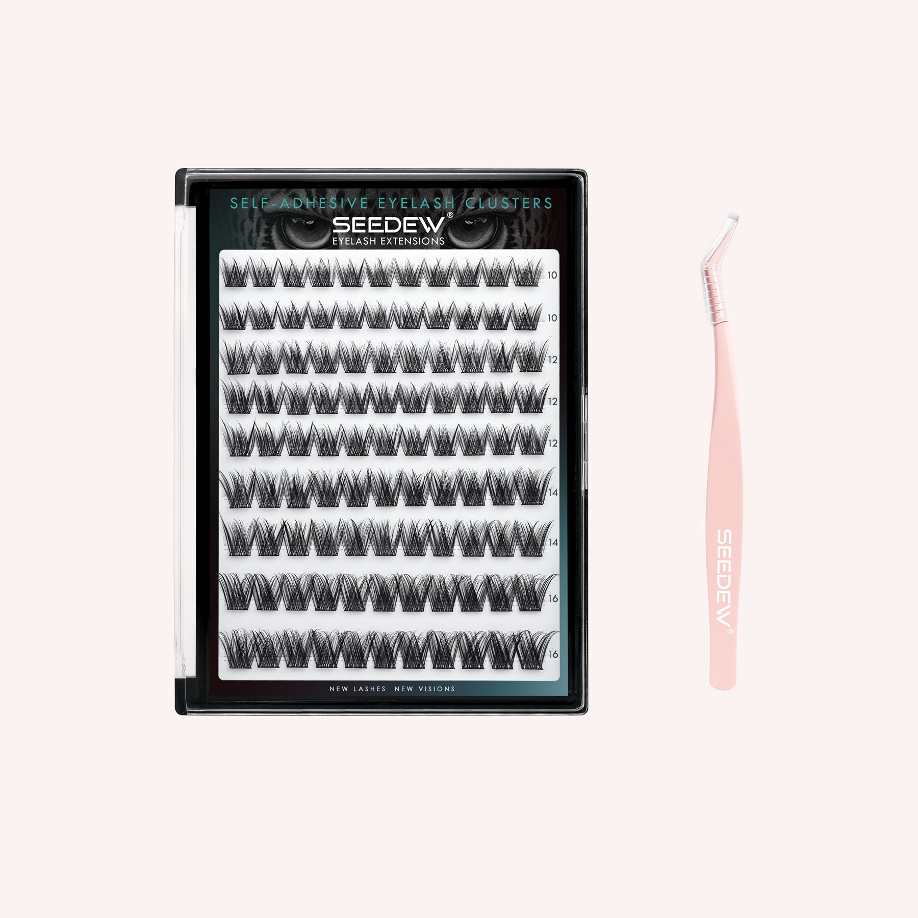 Pop-On Eyelashes - 3D Volume Bloom NM02