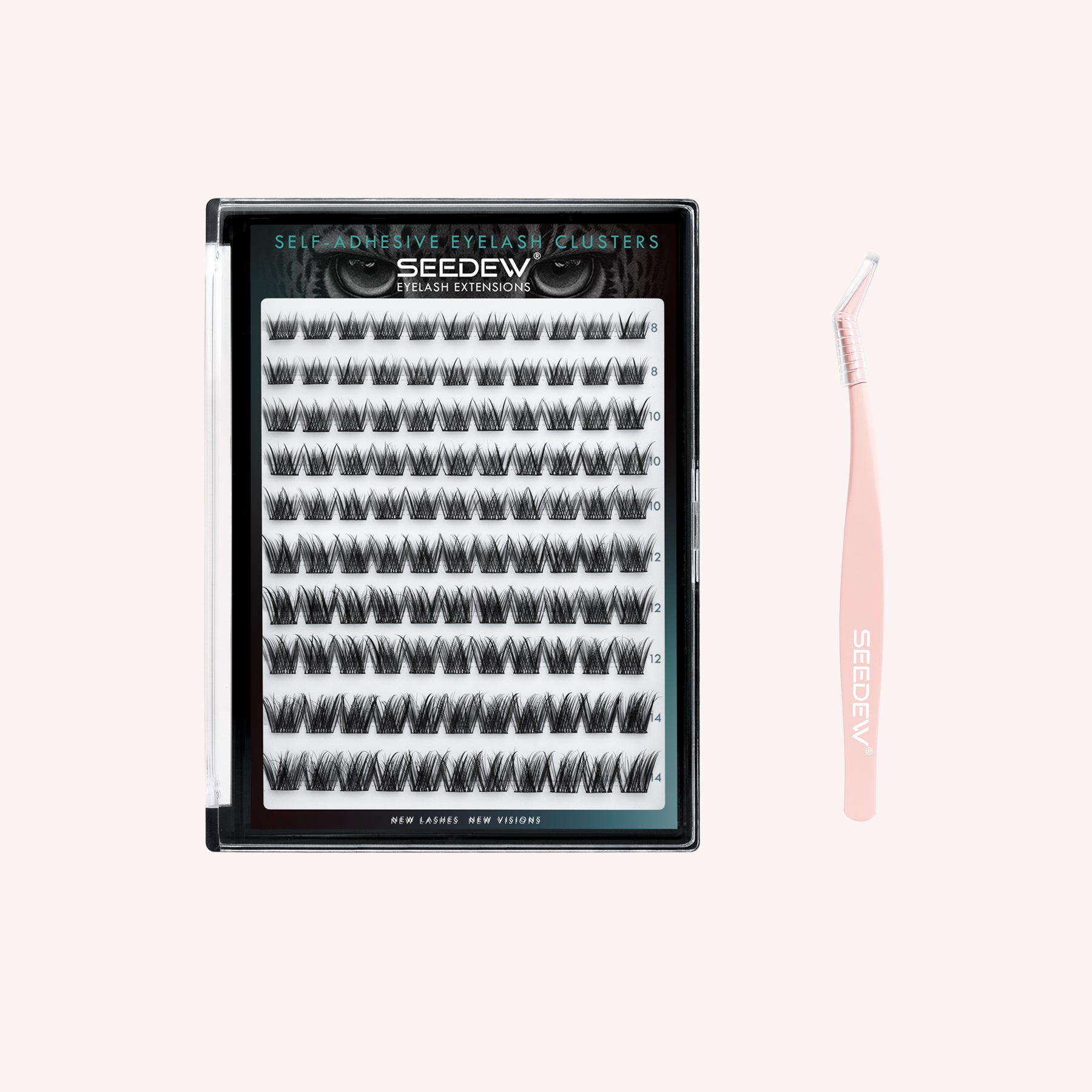 Pop-On Eyelashes - 3D Volume Bloom NM02