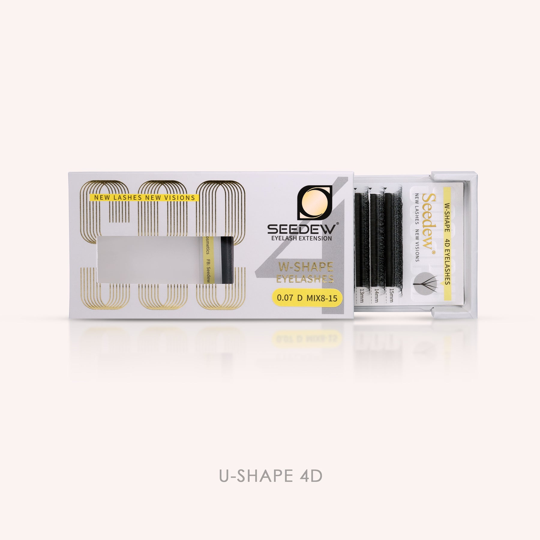 U-Shape 4D Eyelash Extensions
